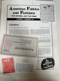American Fabrics & Fashions - 1977 - n.110