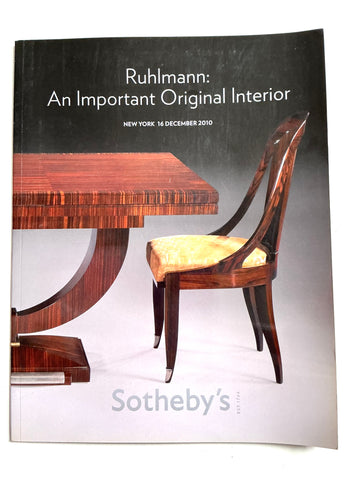 Ruhlmann: An Important Original Interior