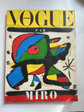Vogue Paris par Miro Decembre 1979-Janvier 1980