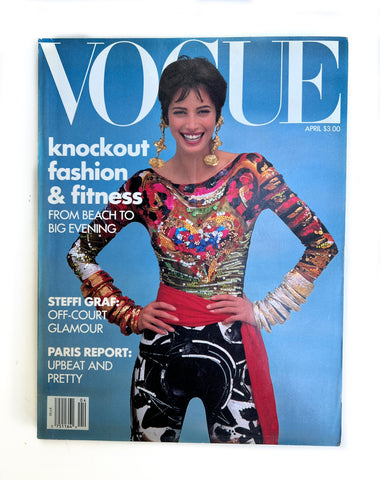Vogue magazine April 1990