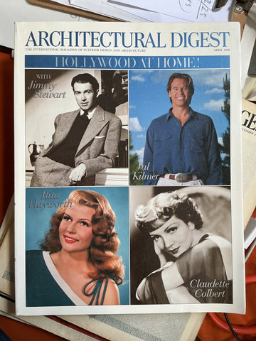 Architectural Digest April 1998