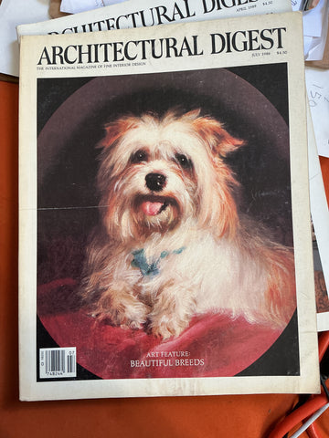 Architectural Digest July 1986