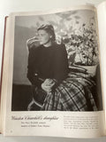 Vogue magazines bound, six issues April to June 1940