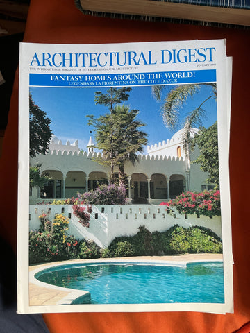 Architectural Digest January 1999