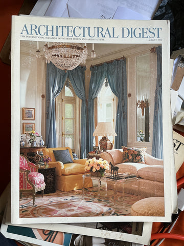 Architectural Digest August 1998