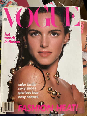 Vogue magazine July 1988 susan miner