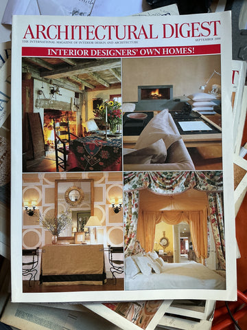 Architectural Digest September 2000
