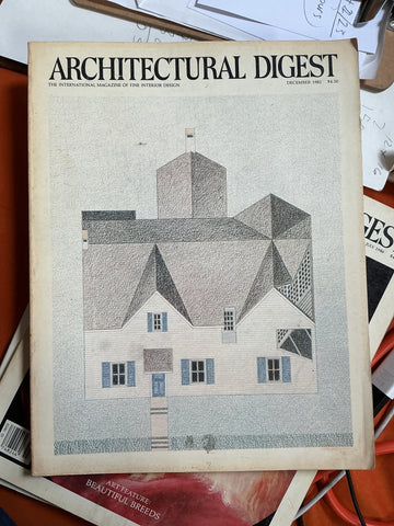Architectural Digest December 1982