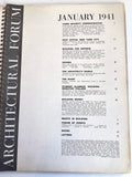 Architectural Forum January 1941