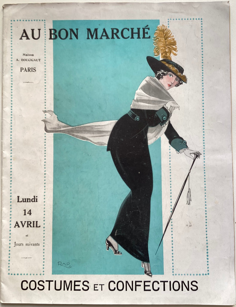 Au Bon Marché : Costumes et Confections / Lundi 14 Avril