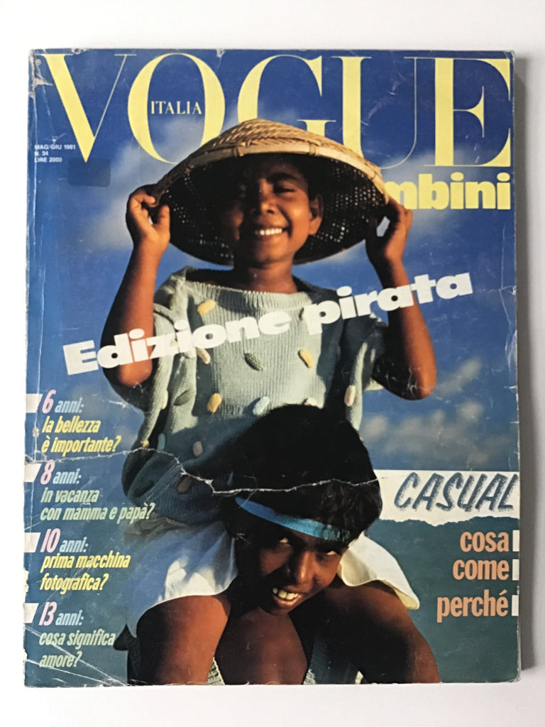 Vogue Italia Bambini May/June 1981