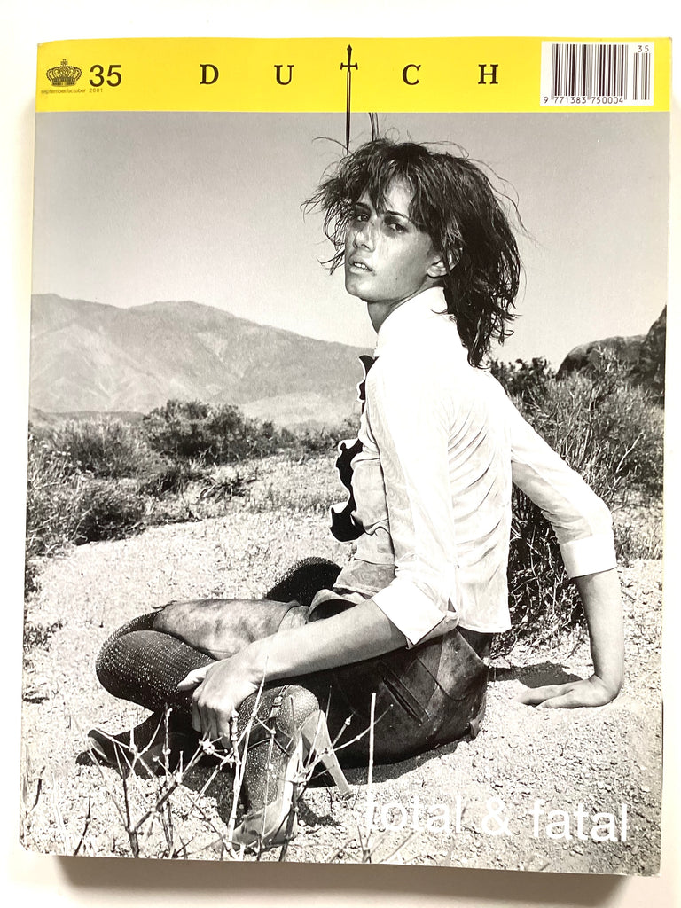 Dutch magazine September/October 2001 #35 alternate cover