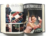Mademoiselle magazine bound, July-August- September- October- November- December 1939