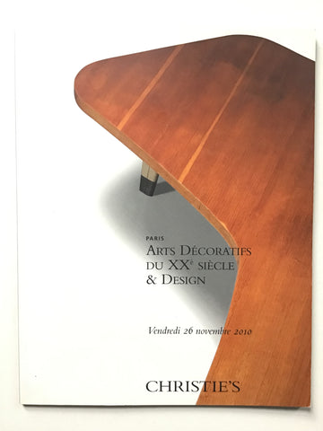 Paris, Christies, 2006.  Arts Decoratifs du XXe Siecle and Design