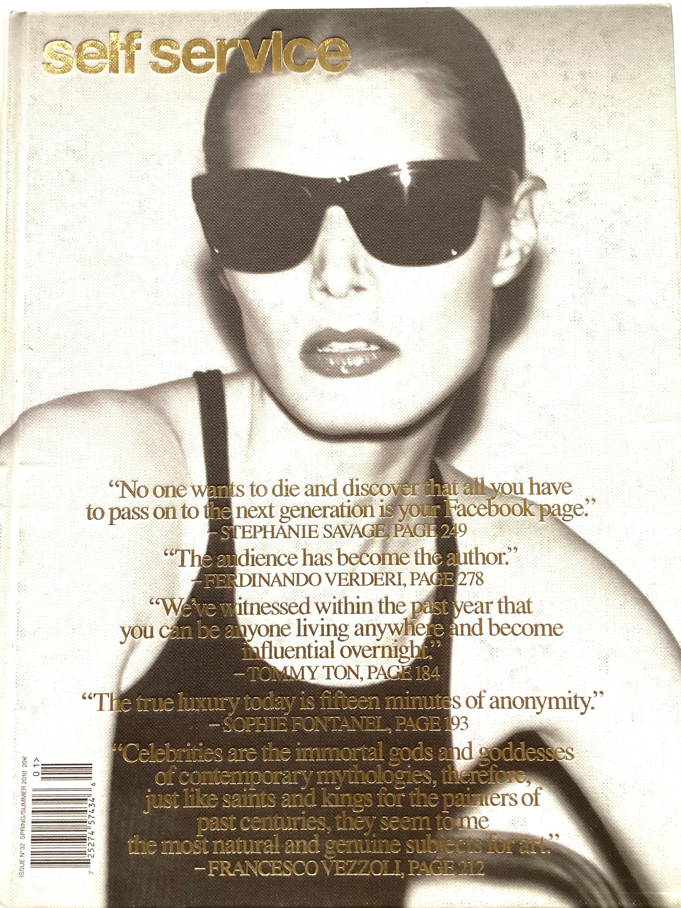 アート・デザイン・音楽 self service SPRING/SUMMER 2010 NO.32 Self Service Spring/Summer 2010 #32 – High Valley Books