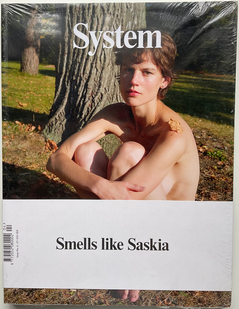 System magazine. Fall Winter 2014 Issue 4 /Smells like Saskia Cover