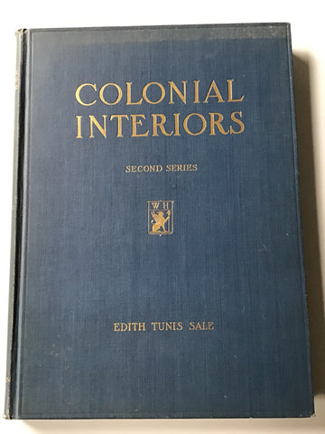 Colonial Interiors by Edith Tunis Sale