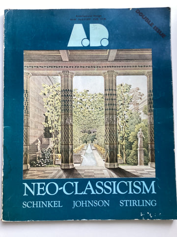 Neo-Classicism: Schinkel / Johnson / Stirling