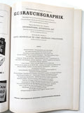 Gebrauchsgraphik magazine on International Advertising Art 11/1954