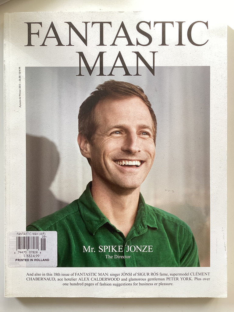 Fantastic Man magazine no. 18 / Spike Jonze