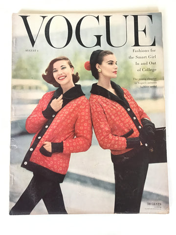 Vogue magazine August 1, 1955