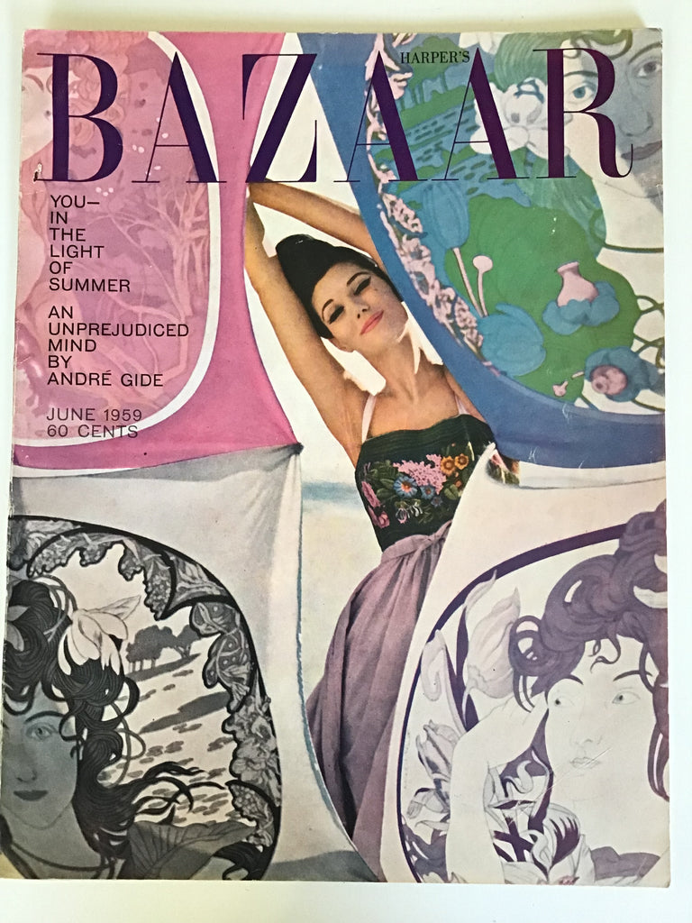Harper's Bazaar June 1959 allegra kent