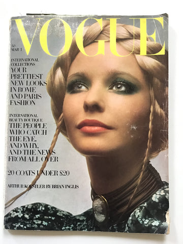 UK Vogue March 1, 1970 baron de rede baby jane holzer