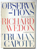 Observations by Richard Avedon and Truman Capote