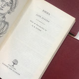 Set of six Jane Austen novels in five volumes