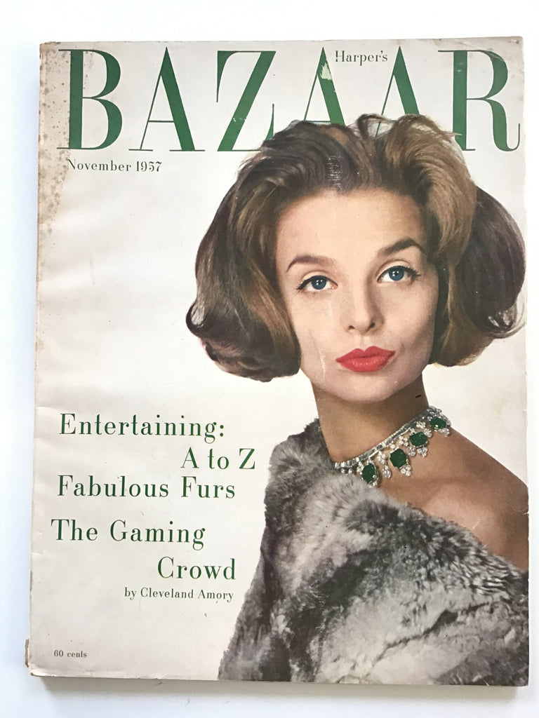 Harper's Bazaar November 1957 louise dahl wolfe