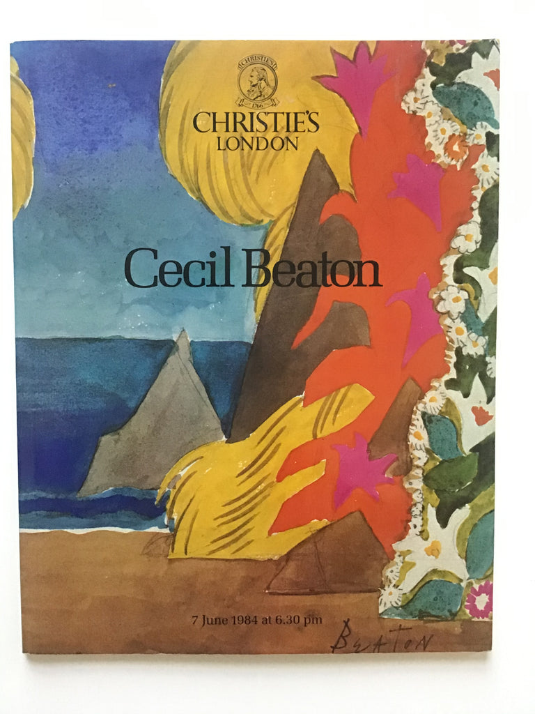 Cecil Beaton : Stage and Costume Designs, Portraits, Fashion Drawings and Landscapes from the Studio of the Late Cecil Beaton, C. B. E. christie's 1984