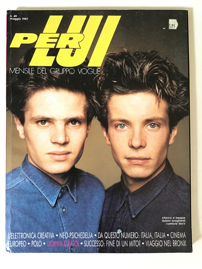 Per Lui magazine maggio 1987 