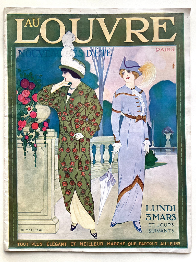 Au Louvre : Nouveautés d'Été / Lundi 3 mars c. 1913