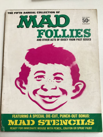 Mad Magazine Fifth Annual Collection of Mad Follies 1967