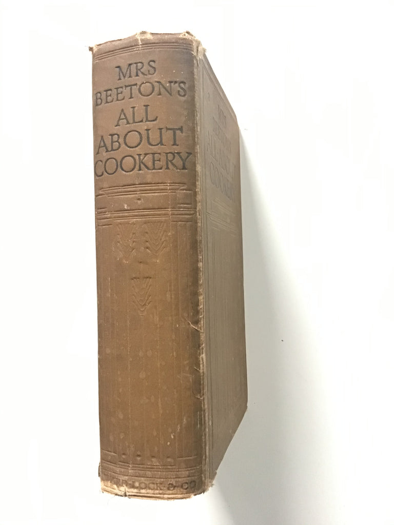 Mrs Beeton's All-About Cookery