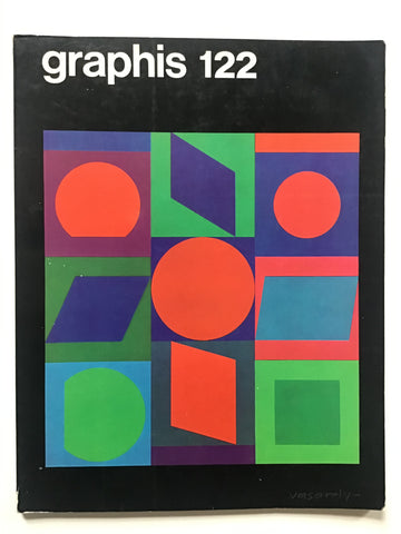 Graphis magazine 122 Shiseido, victor Vasarely