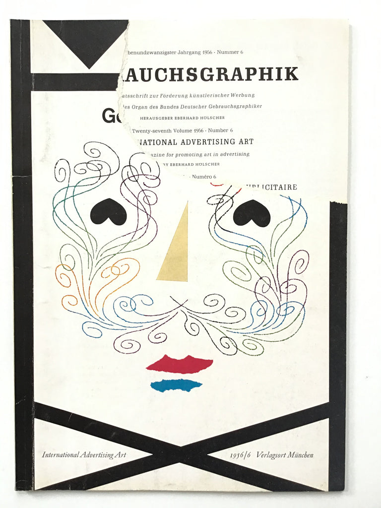 Gebrauchsgraphik magazine on International Advertising Art 