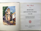 The Book of the Boston Architectural Club for 1925