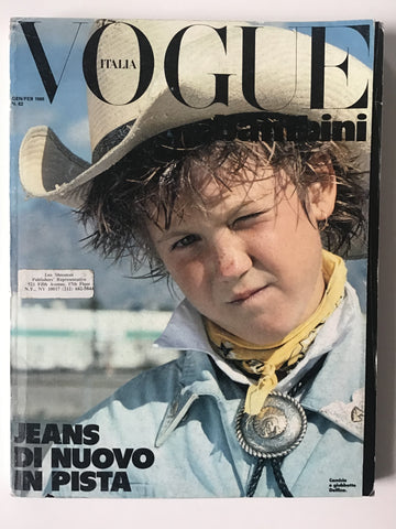 Vogue Bambini January / February 1986 bruce weber