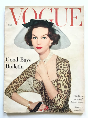Vogue magazine June 1957 de beistegui
