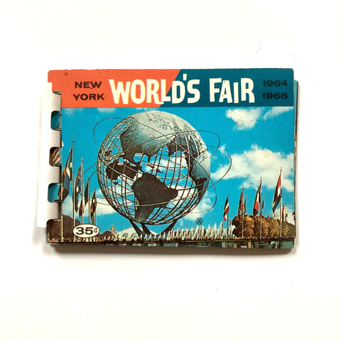 World's Fair New York 1964 1965 mini photo book