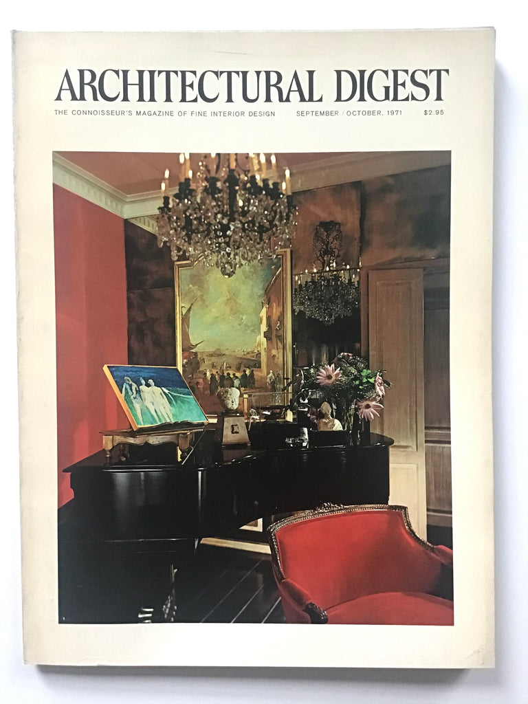 Architectural Digest September/ October 1971