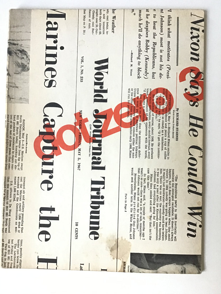 Art direction by Massimo Vignelli  Features on layout and design. Interview with John Diebold. Feature on modern paperback design. Book review if Frederick by Leo Lionni. Nikki de Saint Phalle. Concrete poem by Gerhard Doerrié. Dot zero 3