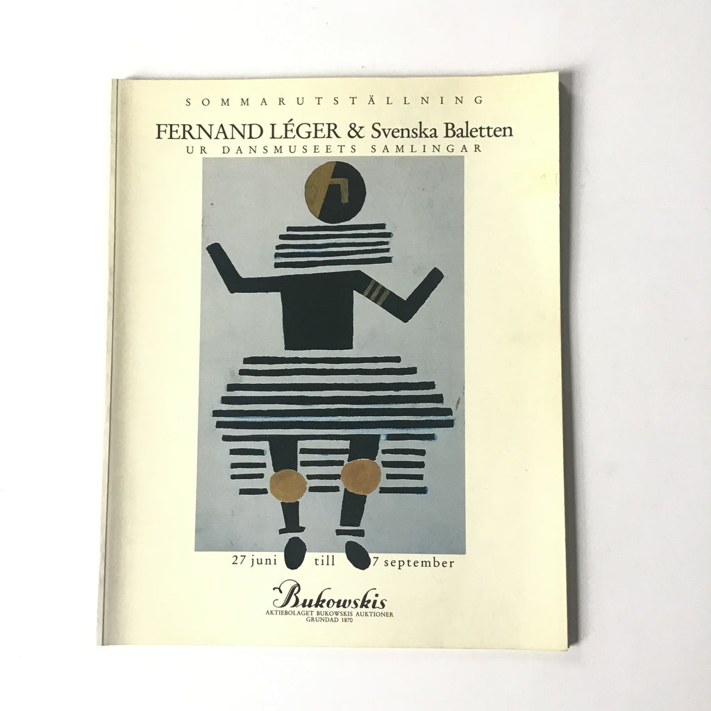 Fernand Léger & Svenska Baletten --ur Dansmuseets Samlingar