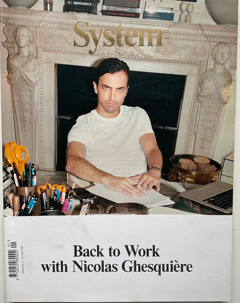 System magazine Spring Summer 2013 / Issue 1 nicolas ghesquiere