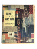 Report on Men's Wear March 30, 1952