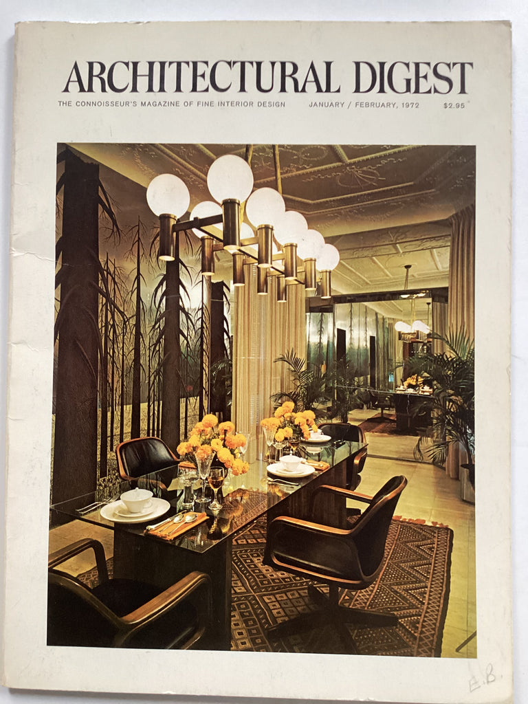 Architectural Digest January / February 1972