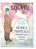 Au Louvre Paris / Lundi 31 mars / Robes Manteaux Peignoirs, Modes, Corsages, Jupons 1913