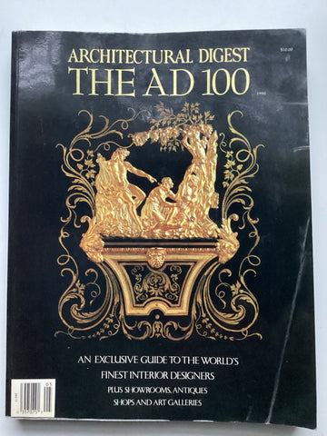Architectural Digest  The AD 100 August 15, 1990