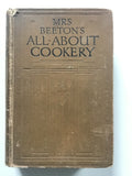 Mrs Beeton's All-About Cookery
